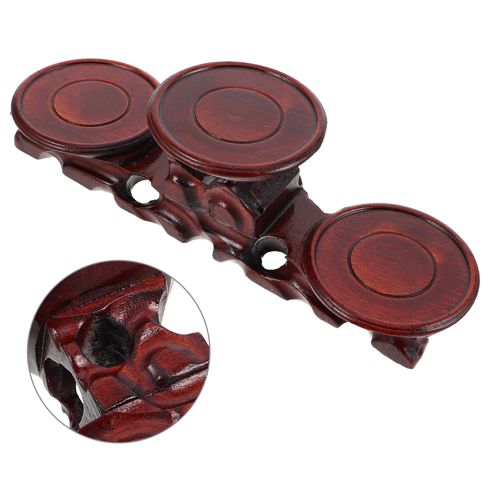 Display Risers Set - Podstawa ekspozycyjna z litego drewna premium,