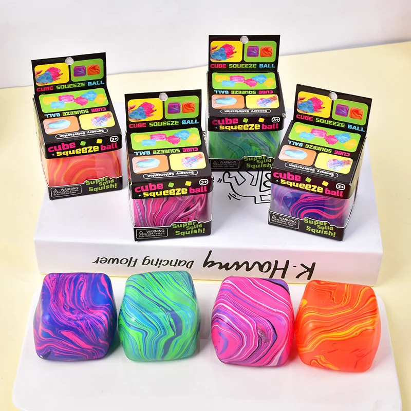 Fidget Cube Original - Kostki lodu Flowstone, wyciskaj i ciesz