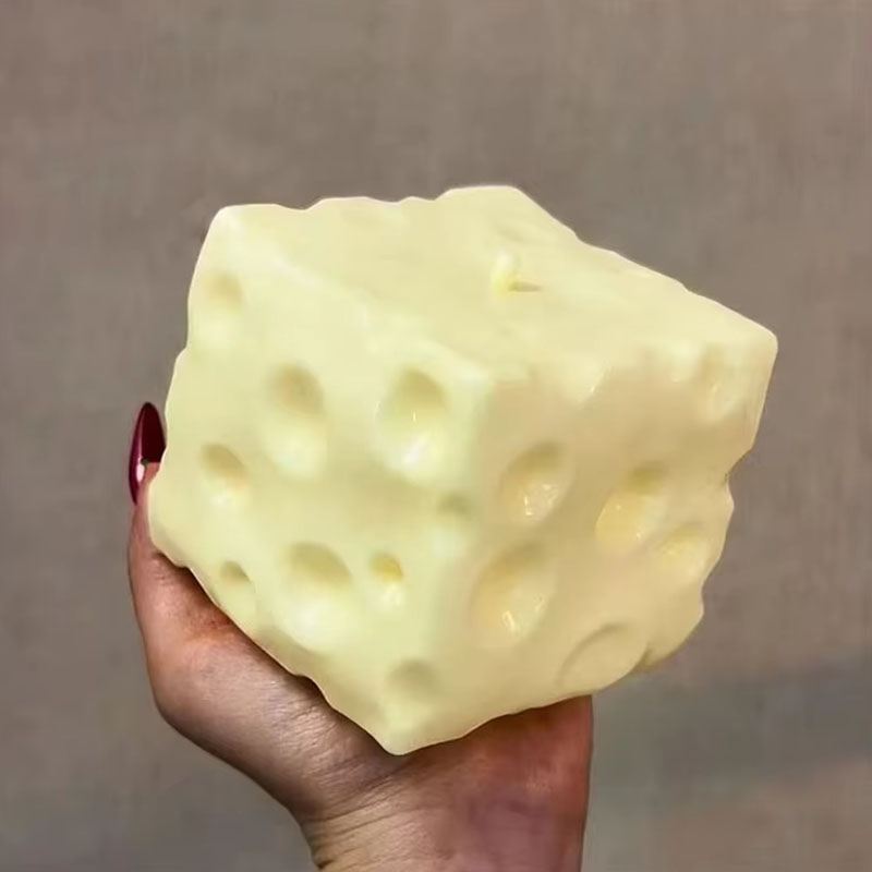 Fidget Cube Original - ◑ Duża kostka serowa antystresowa, duża