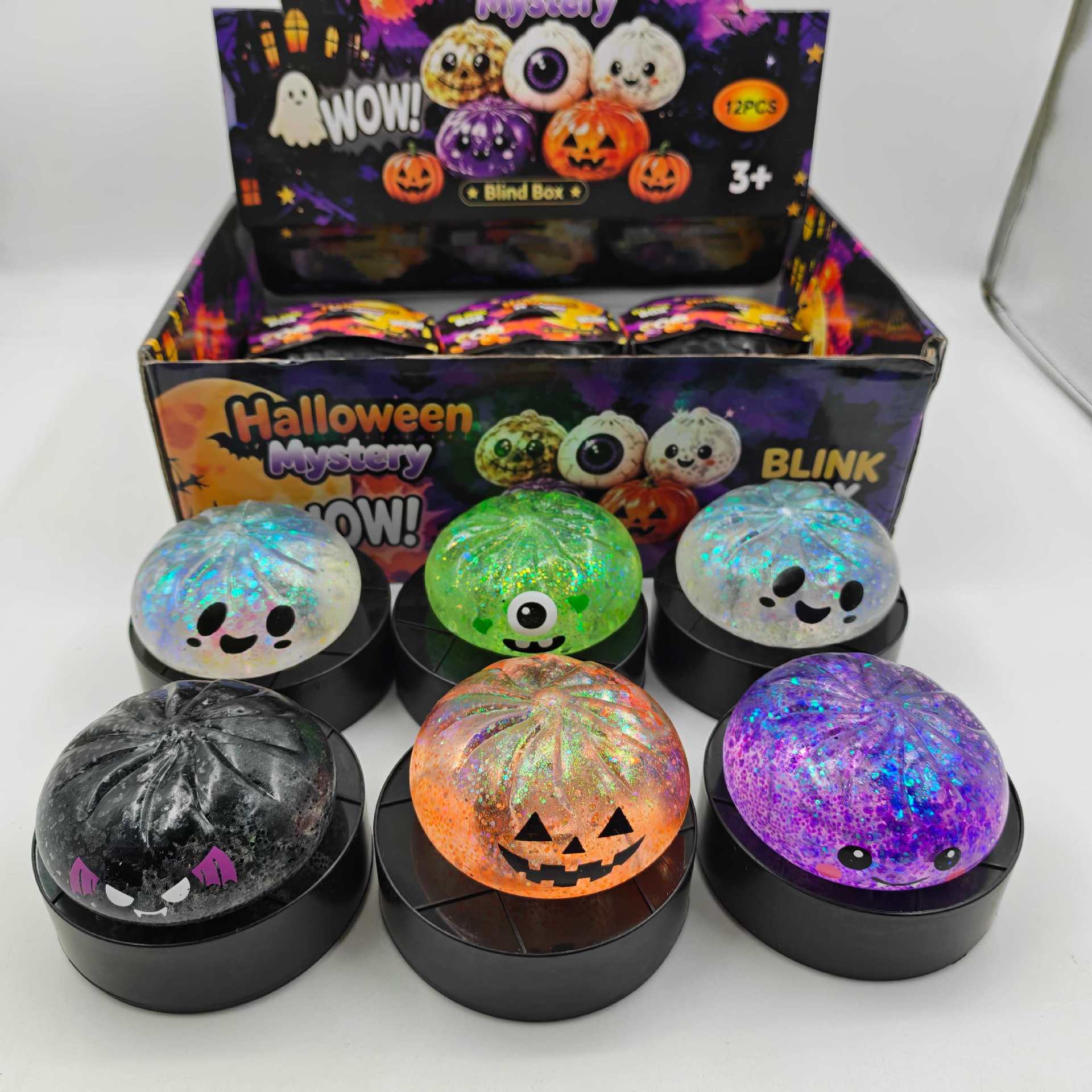 Vinyl Figure Blank - Kreatywne Halloweenowe Bułeczki Maltose, Modelowanie Duchów,