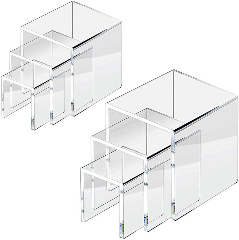 Display Risers Set - 6 szt./zestaw Akrylowe Stojaki Ekspozycyjne na