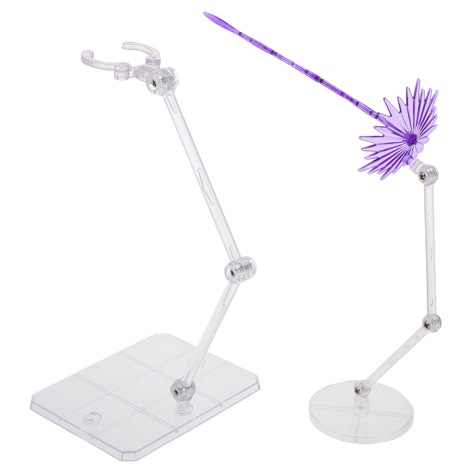 Action Figure Stand - 1 Zestaw Stojaków z Efektem Energetycznym