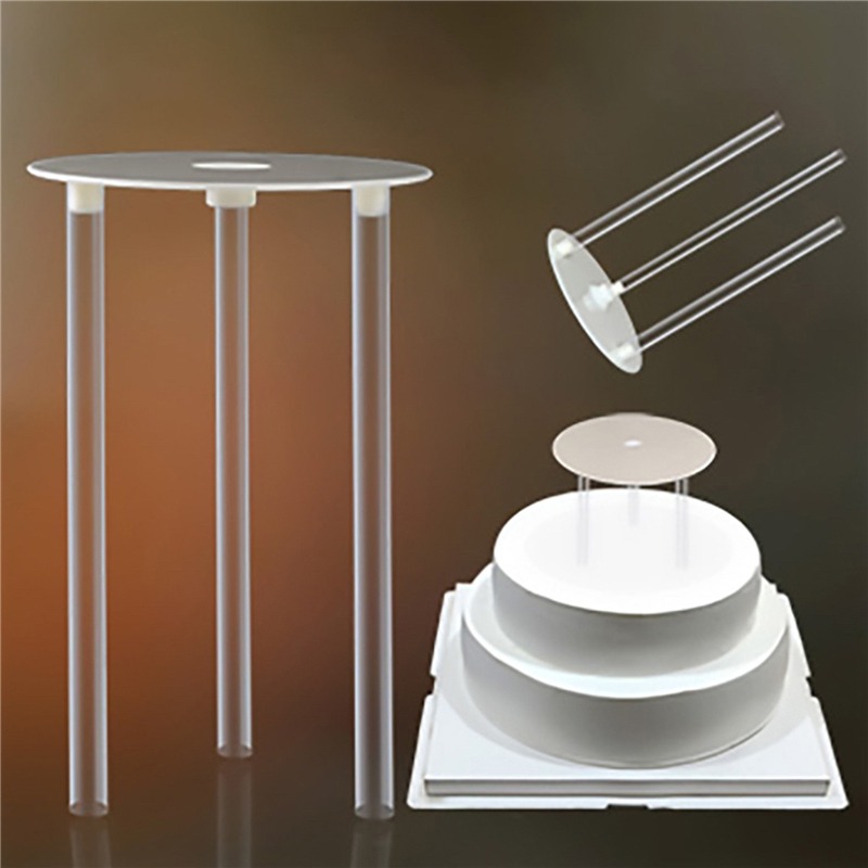 Display Risers Set - Wielowarstwowa rama podtrzymująca ciasto Praktyczne stojaki