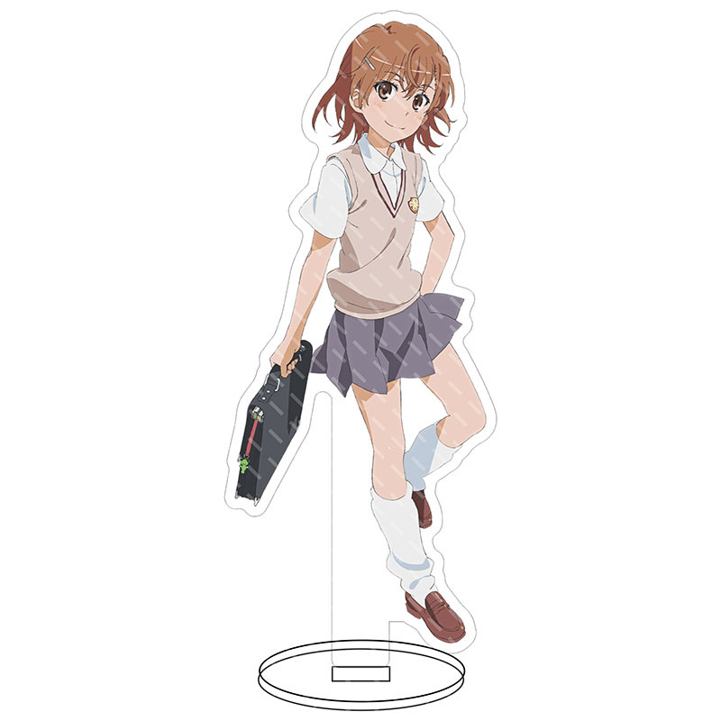Figurka anime 16 cm A Certain  – Figma Stand Set recenzja i cena