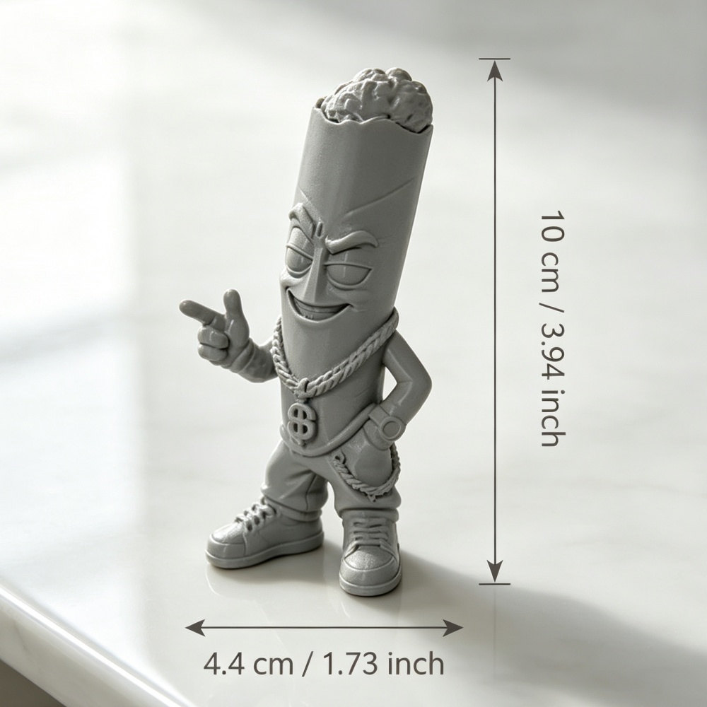 Modna szara plastikowa figurka – Pop Display Shelf recenzja i cena