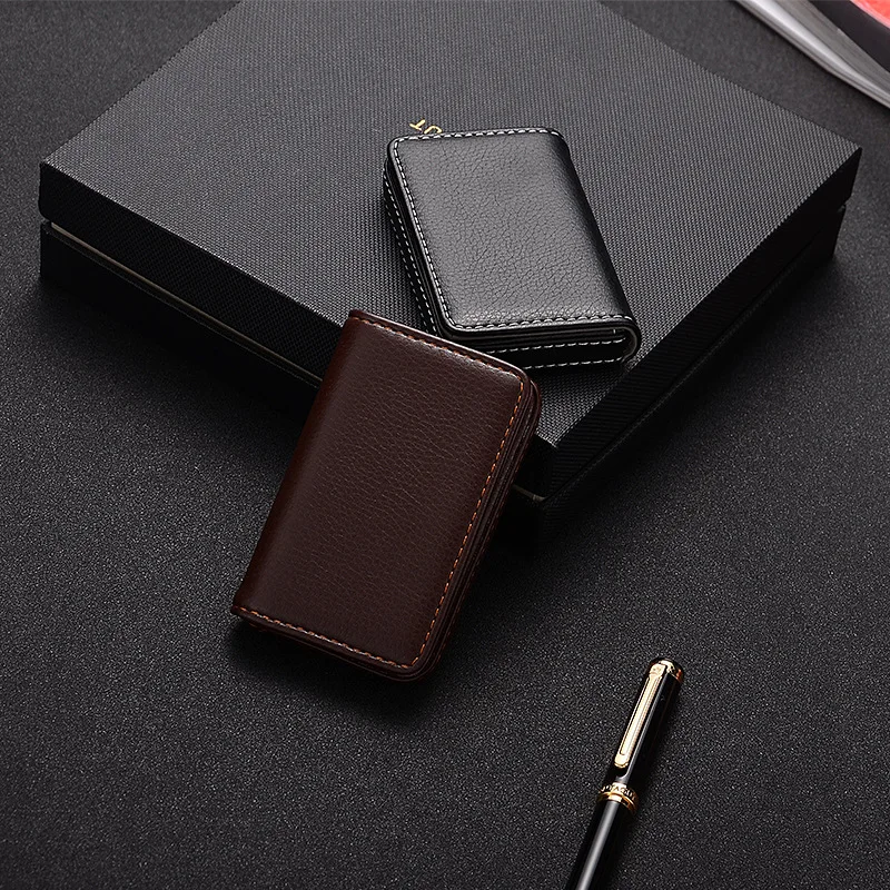 Etui na wizytówki z PU skóry z – Card Top Loader recenzja i cena