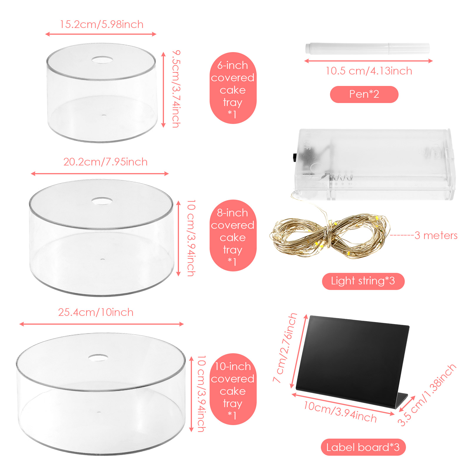 3/2 szt. Akrylowa Podstawa do  – Display Risers Set recenzja i cena