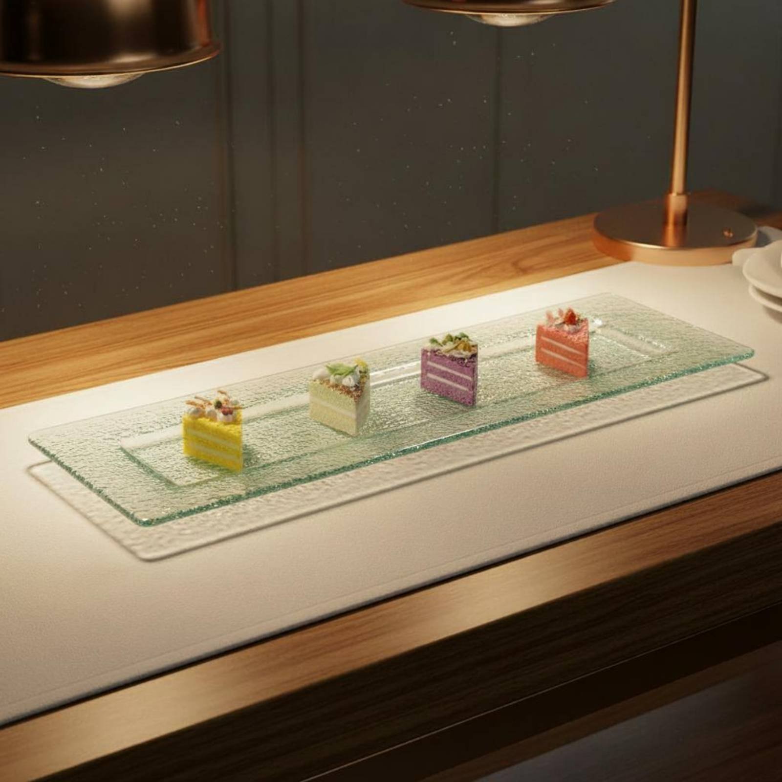 3-poziomowy stojak do serwowan – Display Risers Set recenzja i cena