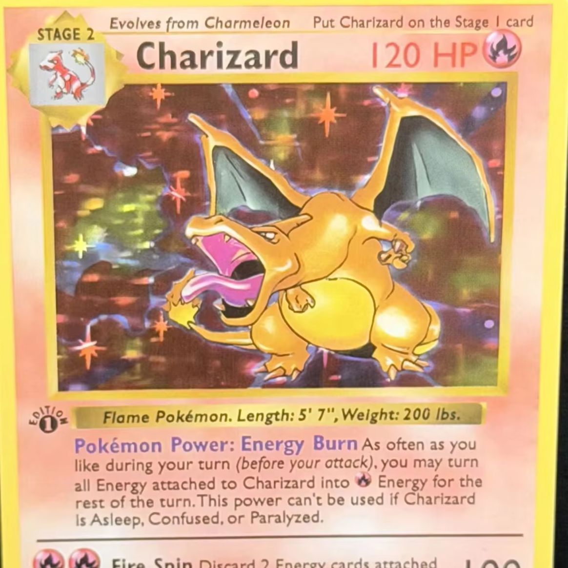 1999 POKEMON GAMECHARIZARD 1.  – Graded Card Display recenzja i cena