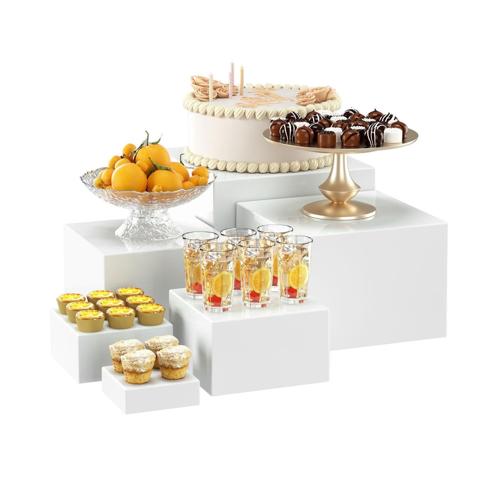 6x Akrylowy stojak na bufet Ze – Display Risers Set recenzja i cena
