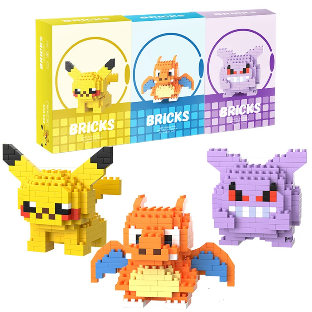 Klocki Mikro Pokemon Pikachu D – Building Block Mini recenzja i cena