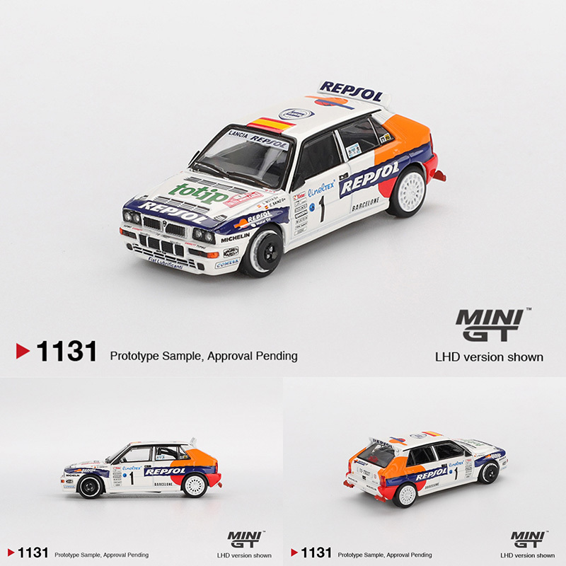 MINIGT 1131 1:64 Lancia Delta  – Die Cast Car 1 64 recenzja i cena