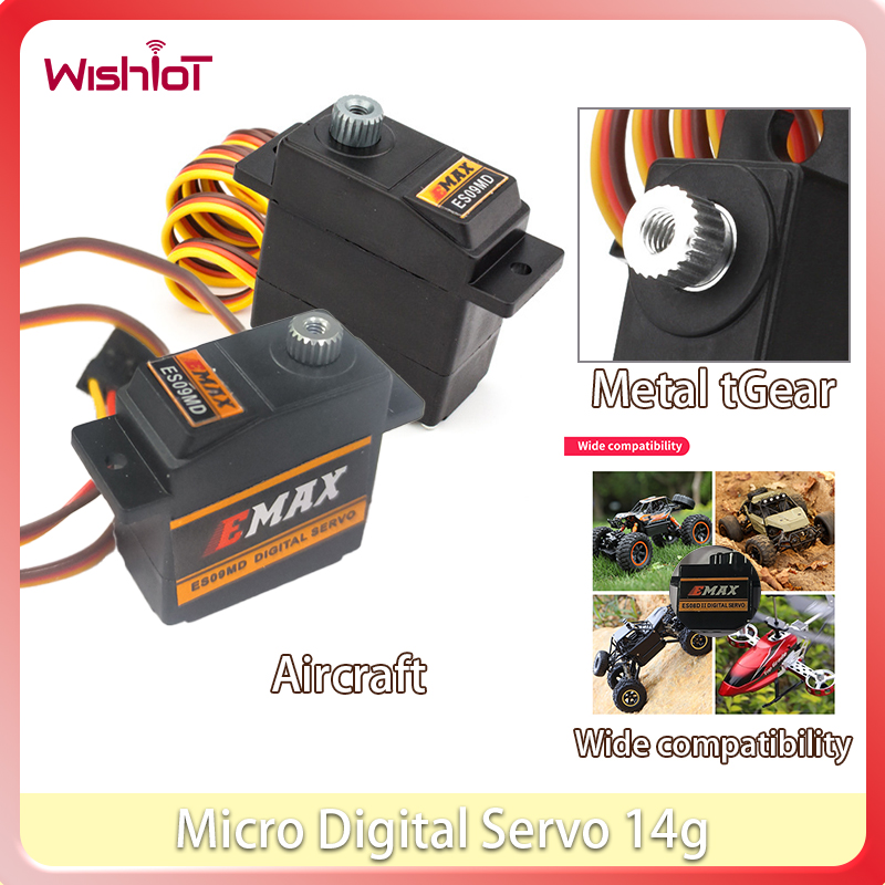 14g Mikro Serwo Cyfrowe ES09MD – Model Airplane Plastic recenzja i cena