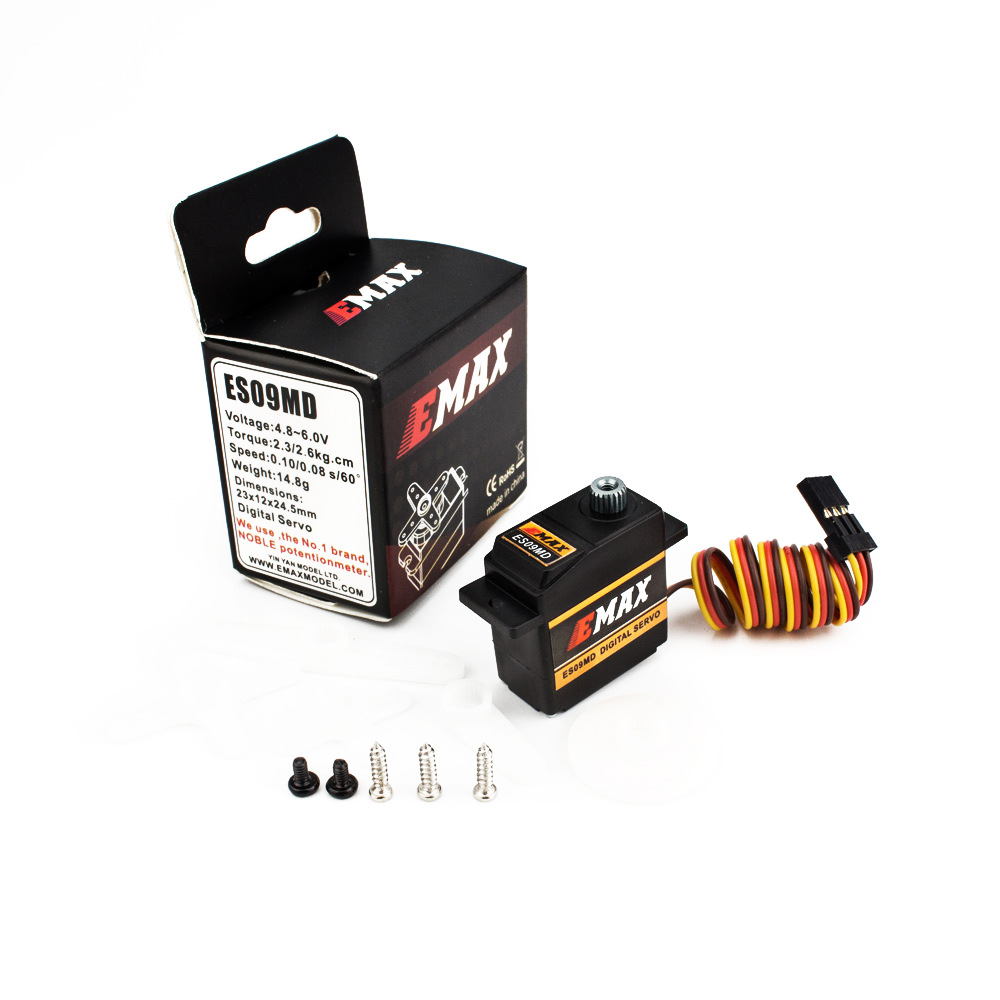14g Mikro Serwo Cyfrowe ES09MD – Model Airplane Plastic recenzja i cena